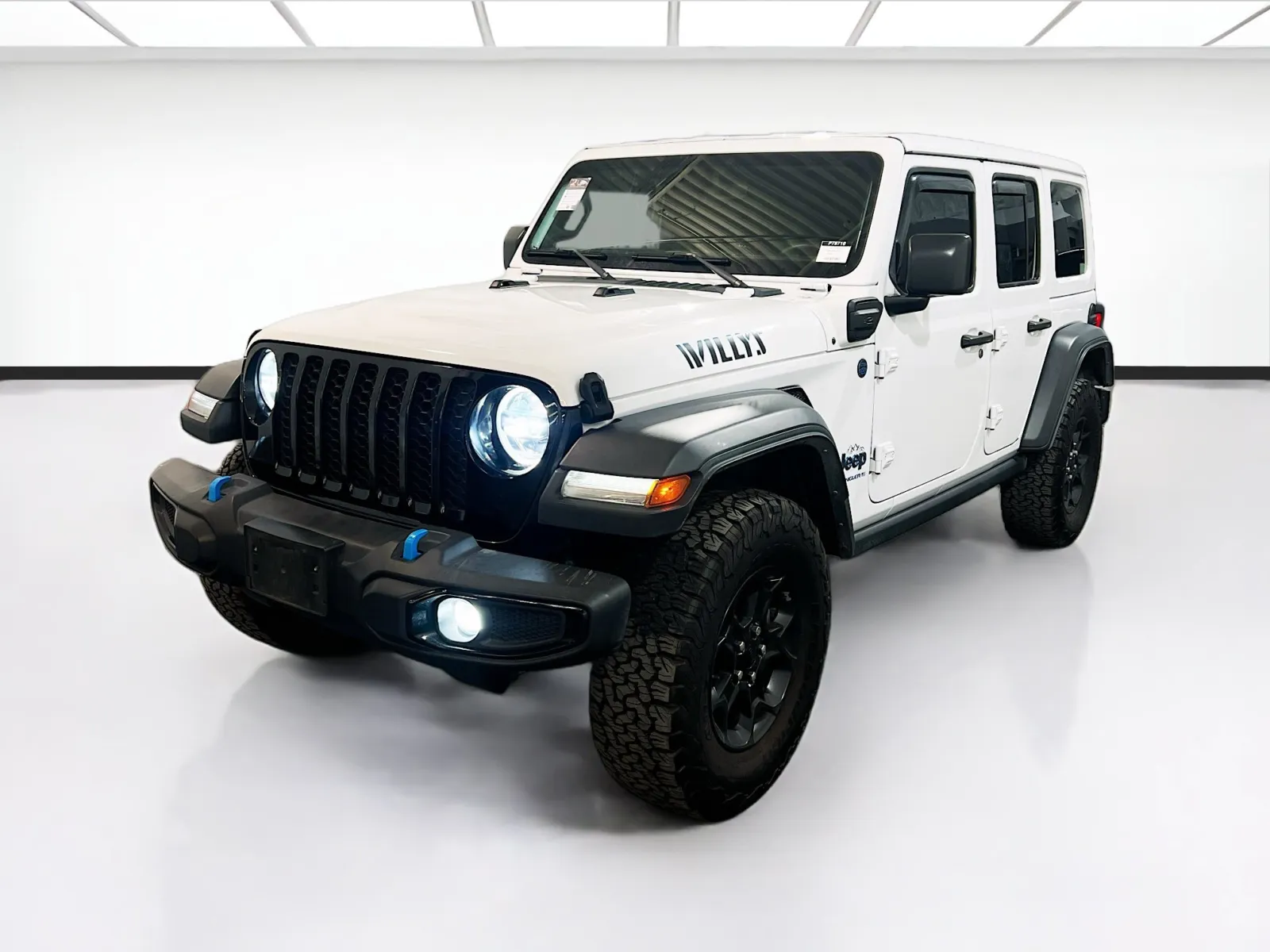 White 2023 Jeep Wrangler 4xe Willys 4XE for sale in Chandler, AZ
