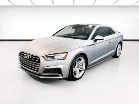 Silver 2019 Audi A5 Coupe Premium Plus for sale in Chandler, AZ