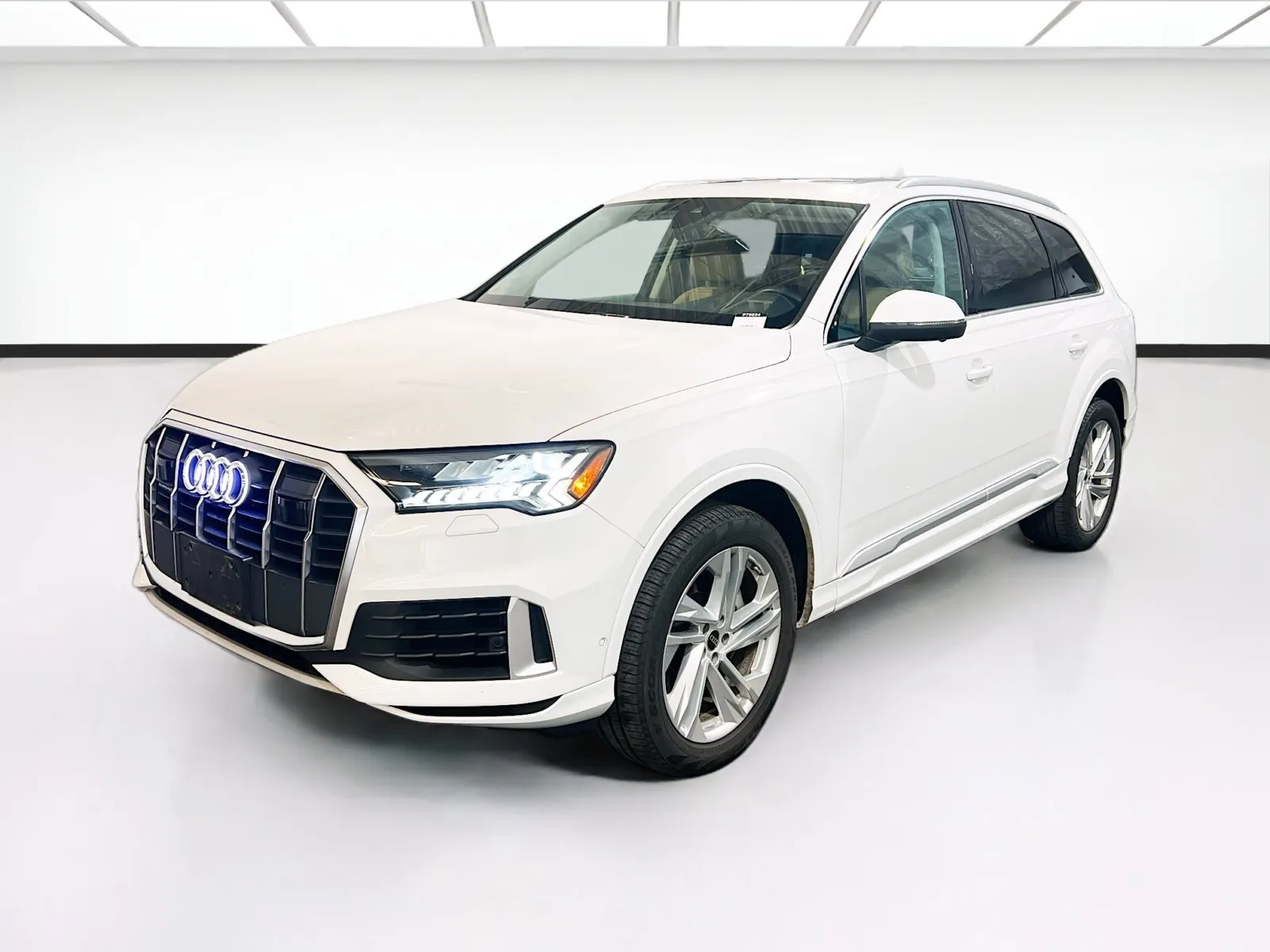 White 2023 Audi Q7 Premium Plus for sale in Chandler, AZ