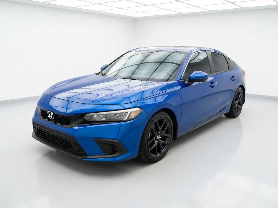 Blue 2022 Honda Civic Hatchback Sport Touring for sale in Chandler, AZ