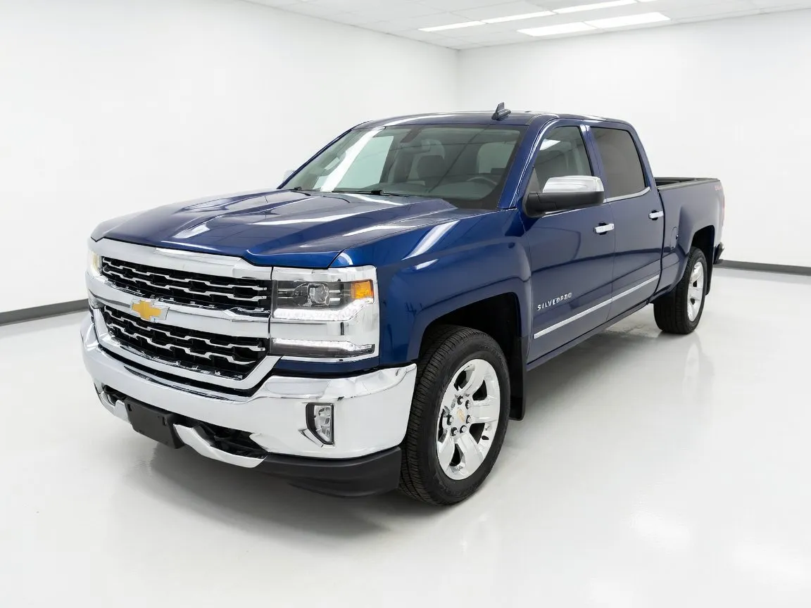 Blue 2017 Chevrolet Silverado 1500 LTZ for sale in Chandler, AZ