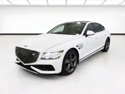White 2023 Genesis G80 3.5T Sport for sale in Chandler, AZ