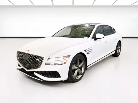 White 2023 Genesis G80 3.5T Sport for sale in Chandler, AZ