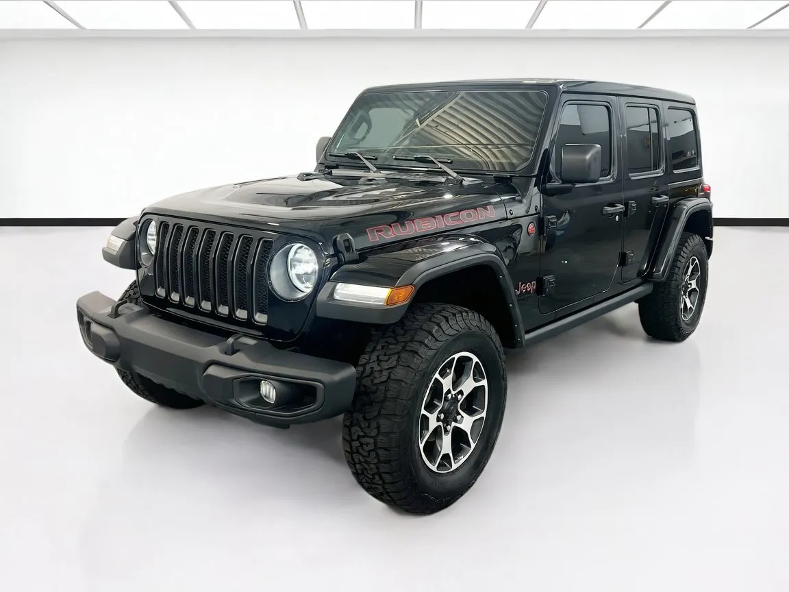 Black 2021 Jeep Wrangler Unlimited Rubicon for sale in Chandler, AZ