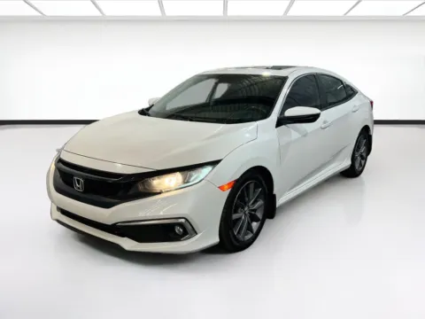 White 2020 Honda Civic Sedan EX for sale in Chandler, AZ