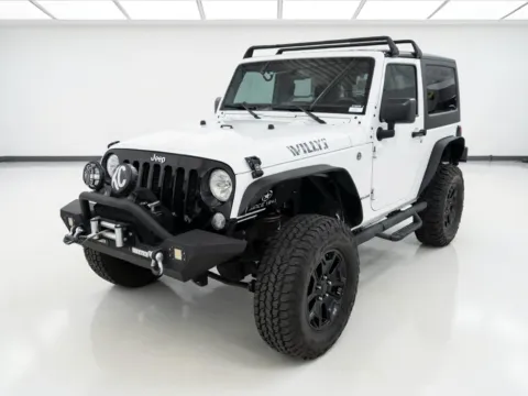 White 2017 Jeep Wrangler Willys Wheeler for sale in Chandler, AZ