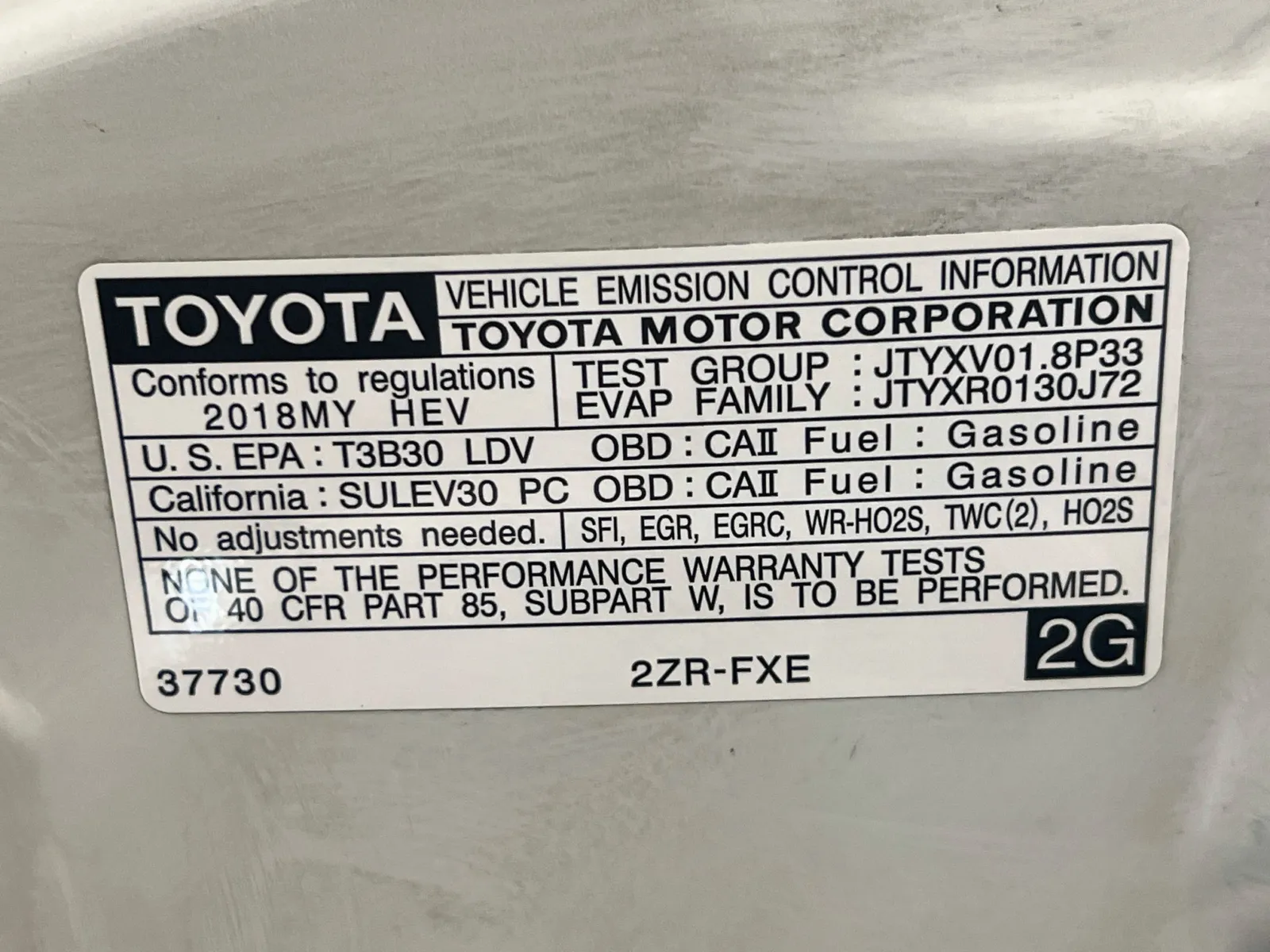 2018 Toyota Prius Two - Photo 20