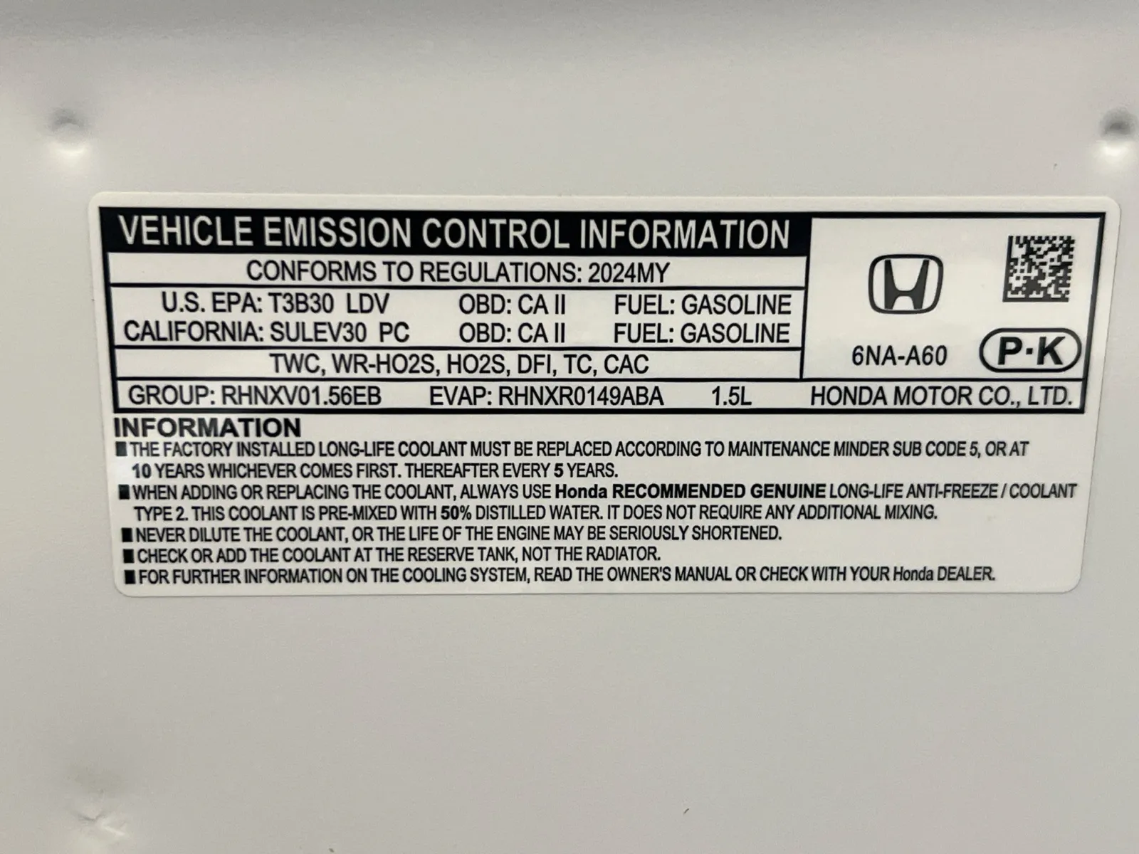 2024 Honda Accord LX - Photo 20