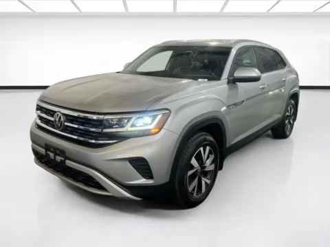 Silver 2021 Volkswagen Atlas Cross Sport 2.0T SE for sale in Chandler, AZ