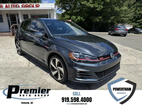 Blue 2020 Volkswagen Golf GTI SE for sale in Durham, NC