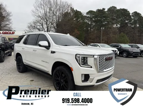 White 2021 GMC Yukon Denali for sale in Durham, NC