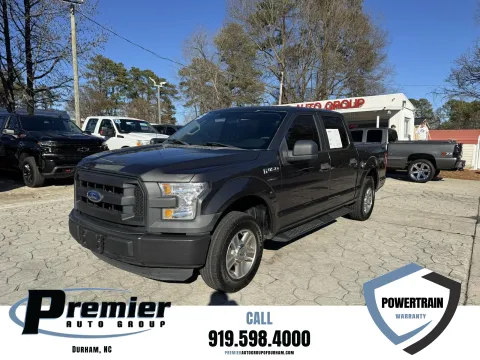 Blue 2015 Ford F-150 SuperCrew Cab XL Pickup 4D 5 1/2 ft for sale in Durham, NC