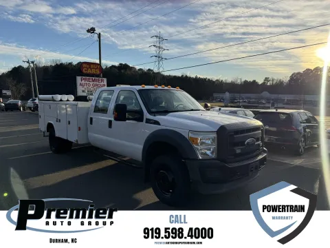 Blue 2015 Ford F550 Super Duty Crew Cab & Chassis 176 W.B. 4D for sale in Durham, NC