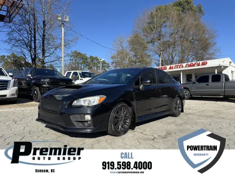 Black 2017 Subaru WRX Sedan 4D for sale in Durham, NC