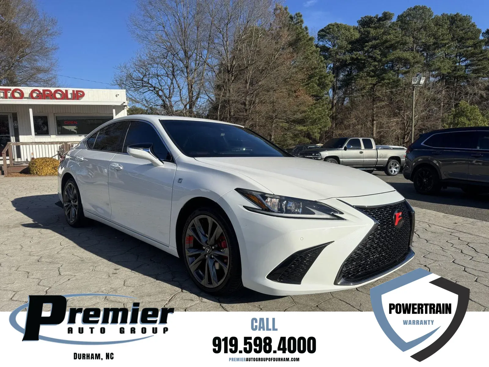 White 2021 Lexus ES 350 F SPORT for sale in Durham, NC