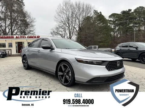 Silver 2023 Honda Accord Hybrid Sport for sale in Durham, NC