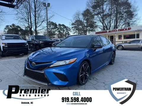 Black 2020 Toyota Camry XSE for sale in Durham, NC