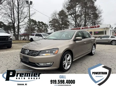 Black 2015 Volkswagen Passat 2.0L TDI SEL Premium for sale in Durham, NC