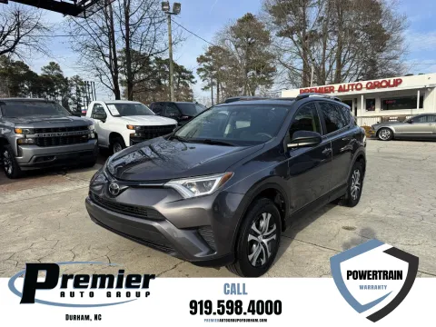 Gray 2017 Toyota RAV4 LE for sale in Durham, NC