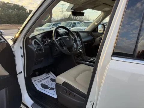 Photos of 2021 INFINITI QX80 PREMIUM SELECT Sport Utility 4D for sale in Durham, NC at Premier Auto Group