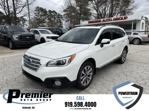White 2017 Subaru Outback Touring for sale in Durham, NC