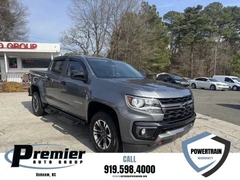 Gray 2021 Chevrolet Colorado 4WD Z71 for sale in Durham, NC