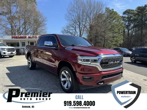 Gray 2021 Ram 1500 Crew Cab Limited Pickup 4D 5 1/2 ft for sale in Durham, NC