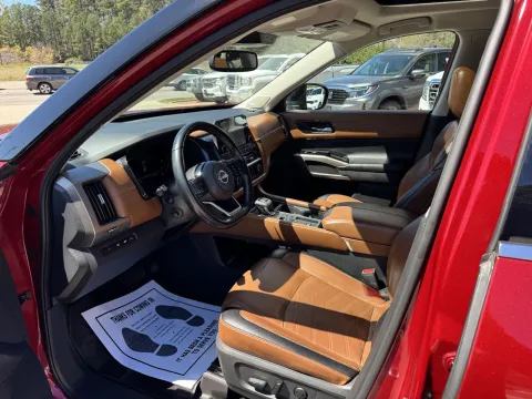 Photos of 2022 Nissan Pathfinder Platinum for sale in Durham, NC at Premier Auto Group