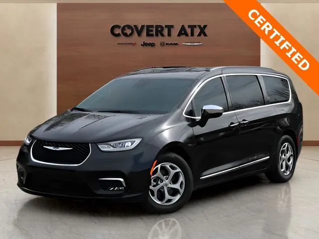 Black 2023 Chrysler Pacifica Limited for sale in Austin, TX