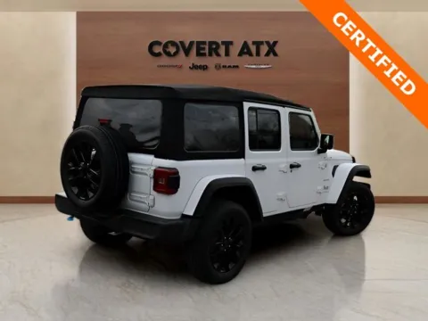 More photos of 2024 Jeep Wrangler Sahara 4xe at Covert Chrysler Dodge Jeep Ram, TX