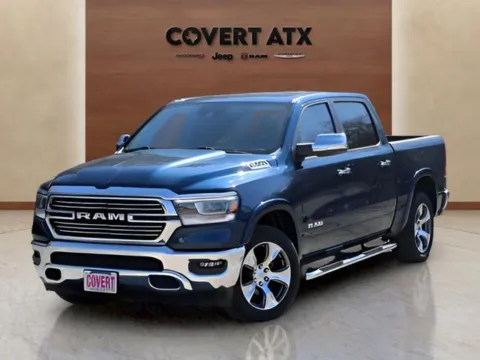 Blue 2021 Ram 1500 Laramie for sale in Austin, TX