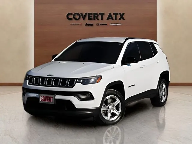 White 2024 Jeep Compass Latitude for sale in Austin, TX