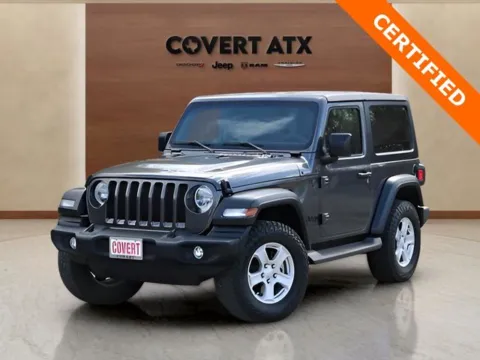 Gray 2023 Jeep Wrangler Sport S for sale in Austin, TX