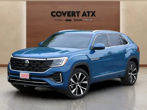 Blue 2025 Volkswagen Atlas Cross Sport 2.0T SEL Premium R-Line for sale in Austin, TX