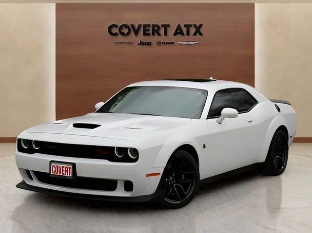 White 2022 Dodge Challenger R/T Scat Pack Widebody for sale in Austin, TX