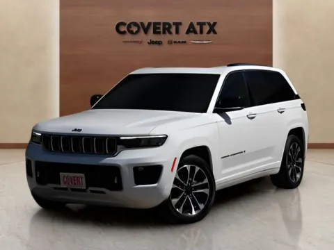 White 2024 Jeep Grand Cherokee Overland for sale in Austin, TX