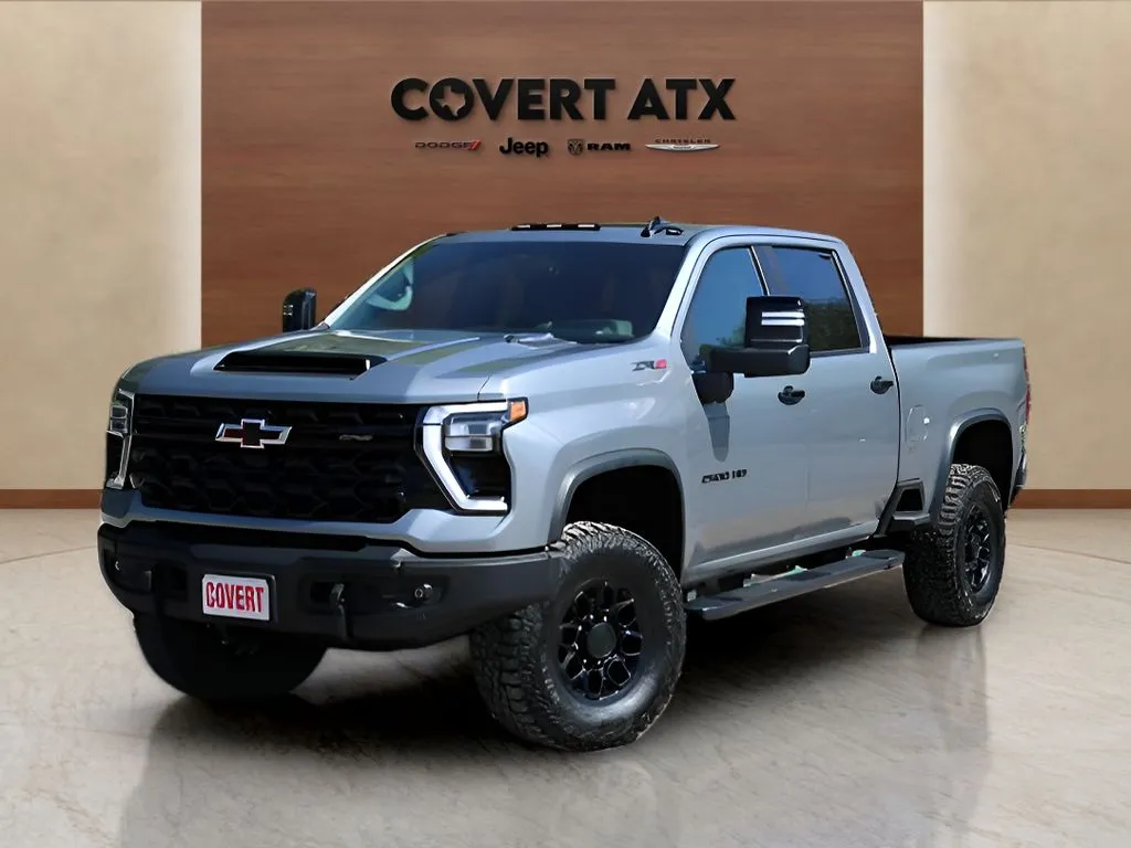 Gray 2026 Chevrolet Silverado 2500HD ZR2 for sale in Austin, TX