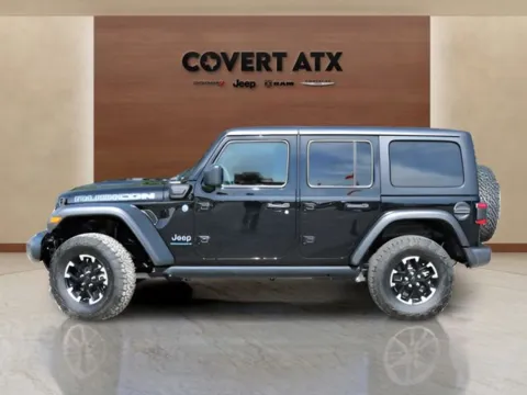 Photos of 2025 Jeep Wrangler Rubicon 4xe for sale in Austin, TX at Covert Chrysler Dodge Jeep Ram