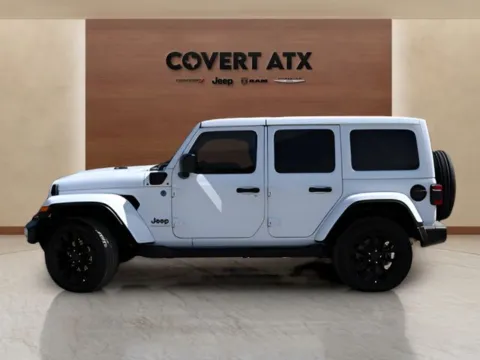 Photos of 2025 Jeep Wrangler Sahara 4xe for sale in Austin, TX at Covert Chrysler Dodge Jeep Ram