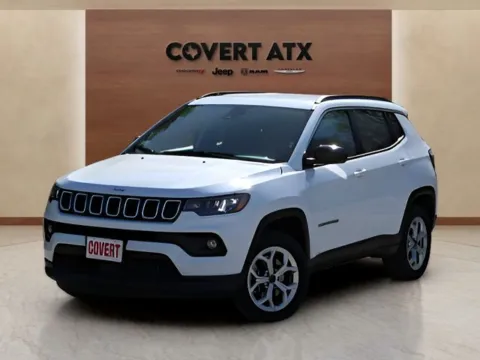 White 2025 Jeep Compass Latitude for sale in Austin, TX