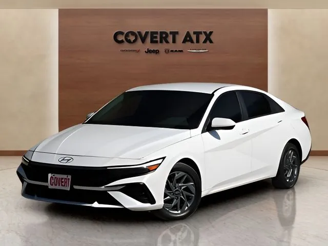 White 2024 Hyundai Elantra SEL for sale in Austin, TX