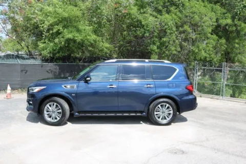 Photos of 2020 INFINITI QX80 LUXE for sale in Austin, TX at Covert Chrysler Dodge Jeep Ram