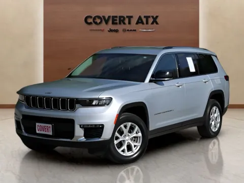 Silver 2023 Jeep Grand Cherokee L Limited for sale in Austin, TX