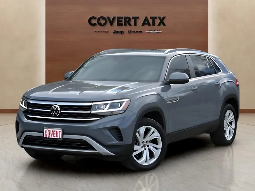 Gray 2021 Volkswagen Atlas Cross Sport 3.6L V6 SEL for sale in Austin, TX