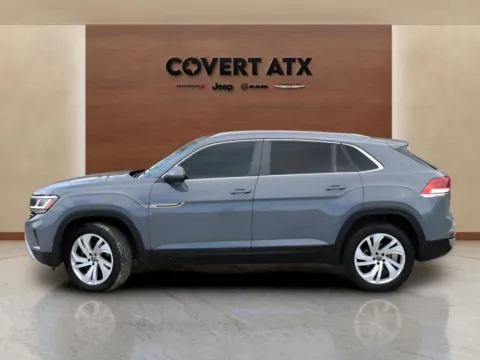 Photos of 2021 Volkswagen Atlas Cross Sport 3.6L V6 SEL for sale in Austin, TX at Covert Chrysler Dodge Jeep Ram