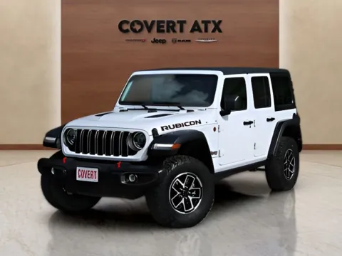 White 2025 Jeep Wrangler Rubicon for sale in Austin, TX