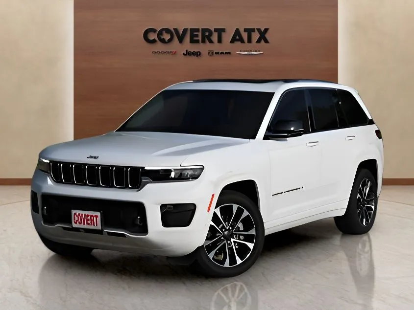 White 2023 Jeep Grand Cherokee Overland for sale in Austin, TX