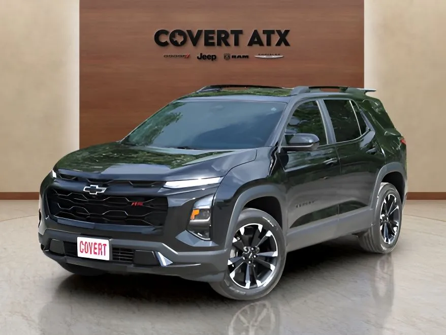 Black 2025 Chevrolet Equinox RS for sale in Austin, TX