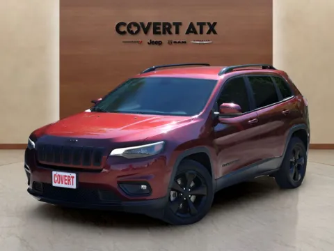Red 2020 Jeep Cherokee Altitude for sale in Austin, TX