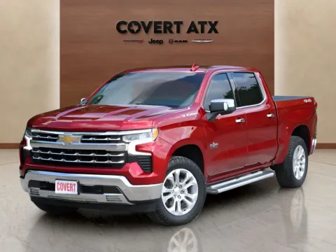 Red 2023 Chevrolet Silverado 1500 LTZ for sale in Austin, TX